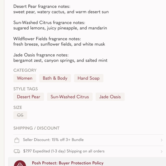 SALE**Bath & Body Works Desert Sky  Foaming Hand Soaps NWT - Picture 8 of 8